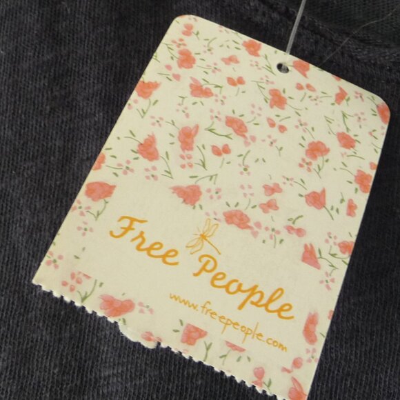 FREE PEOPLE OVERSIZED TOP SMALL LINEN BLEND - Picture 7 of 11